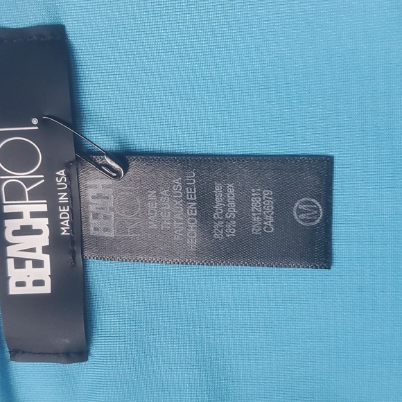 New  BEACHRIOT  HEIDI COLORBLOCK  HIGH WAIST  BIKINI  BOTTOM - Picture 5 of 8